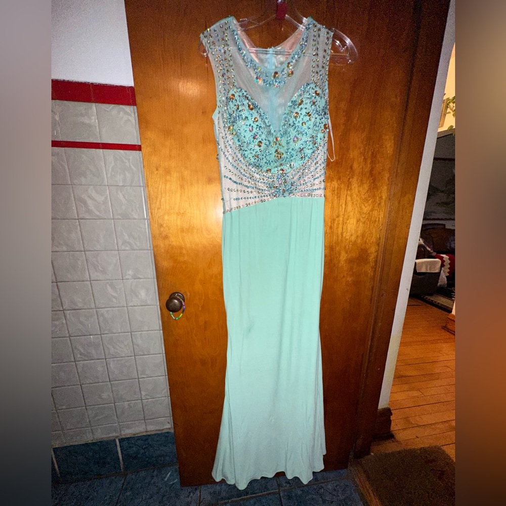 Fabuluxe teal dress size 2xl women’s